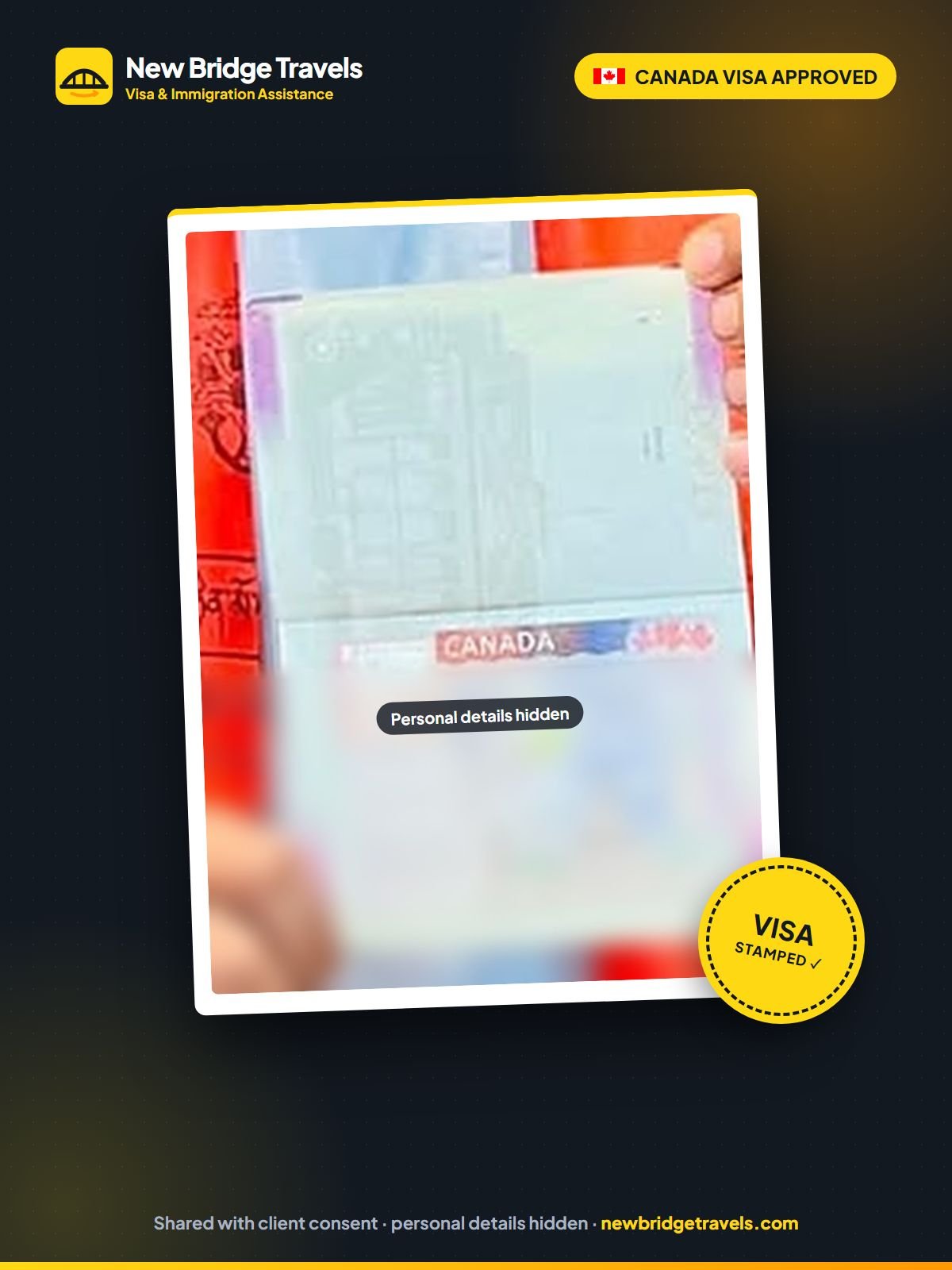 Canada visa approval